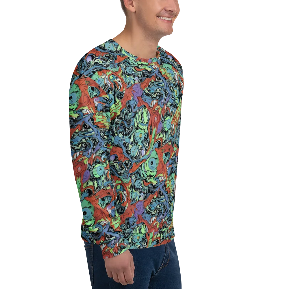 Surreal Shoal on Sweatshirt — Right Front