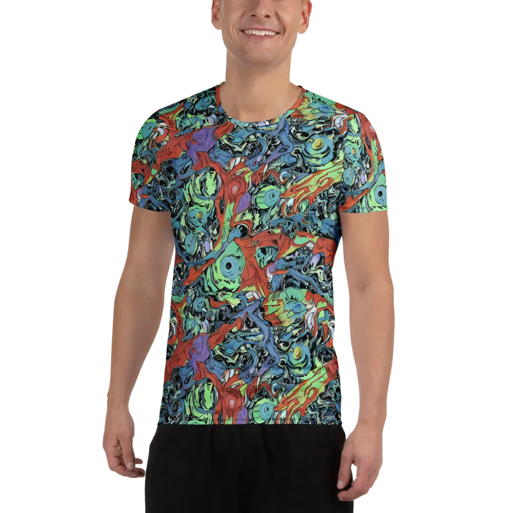 Surreal Shoal on Men's Athletic T-Shirt — Front