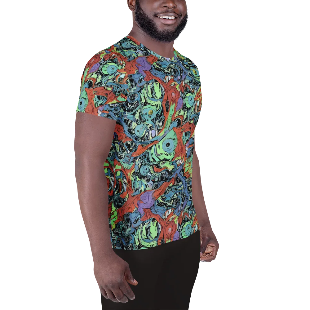 Surreal Shoal on Men's Athletic T-Shirt — Right