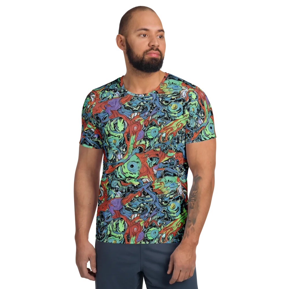 Surreal Shoal on Men's Athletic T-Shirt — Front