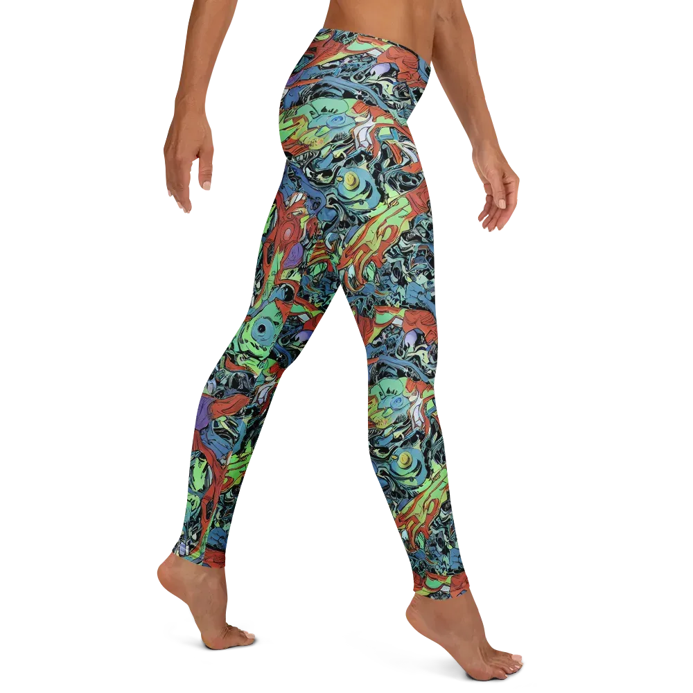 Surreal Shoal on Leggings — Right