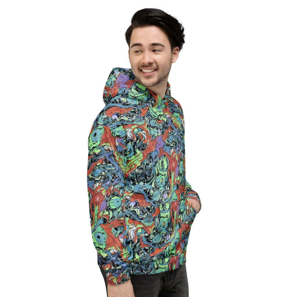 Surreal Shoal on Hoodie — Right
