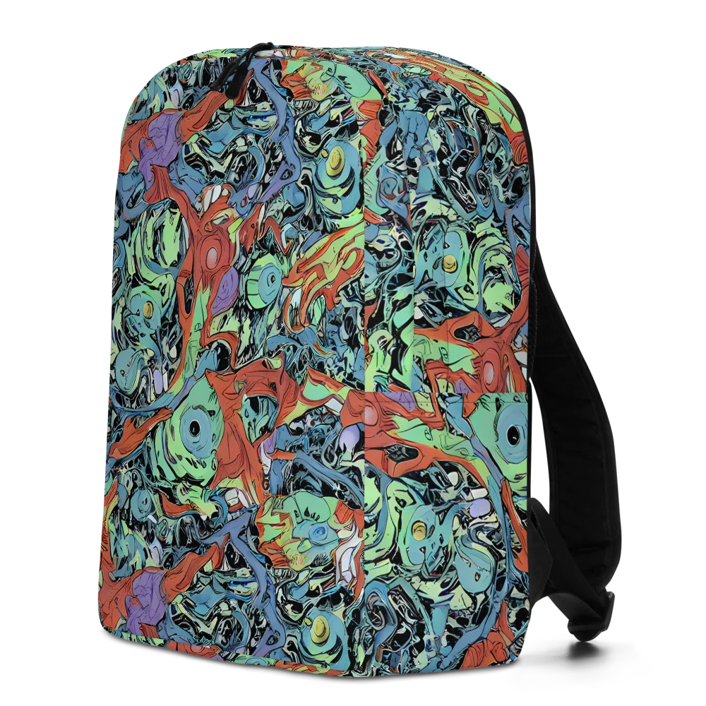Surreal Shoal on Minimalist Backpack — Left