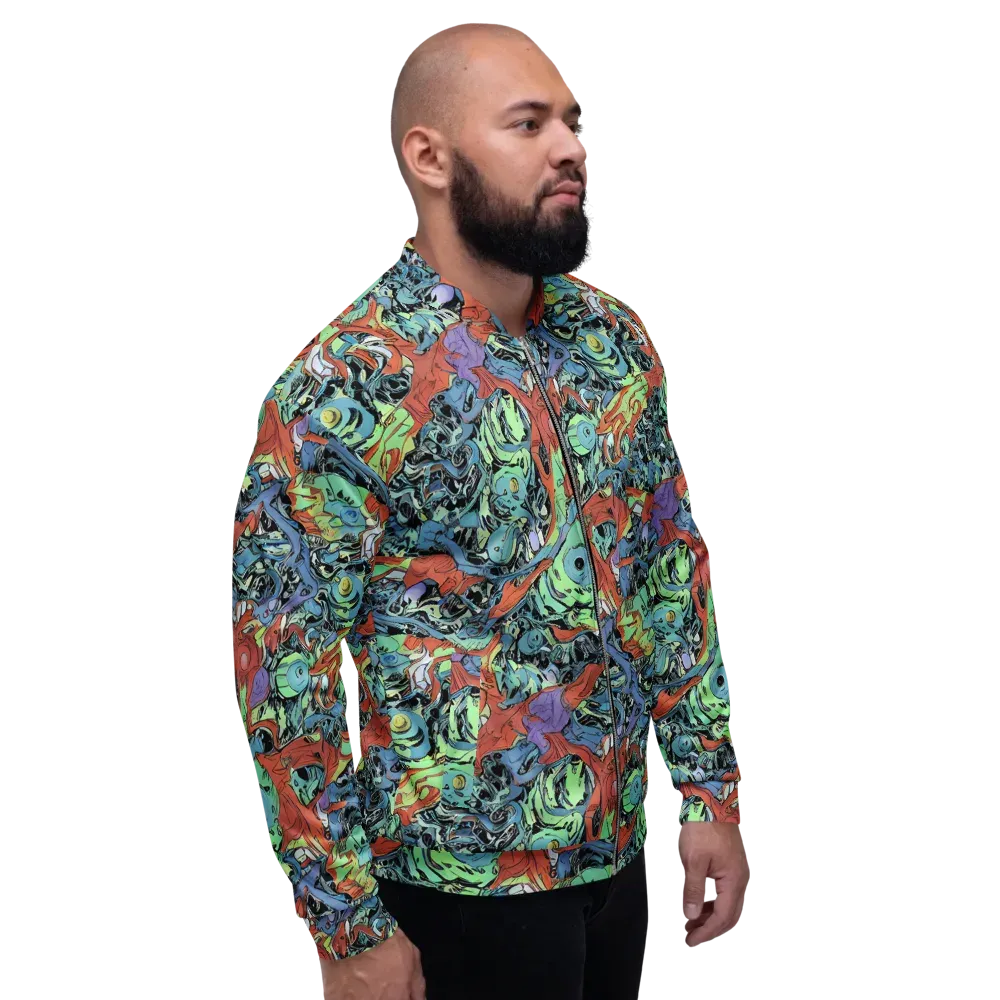 Surreal Shoal on Bomber Jacket — Right