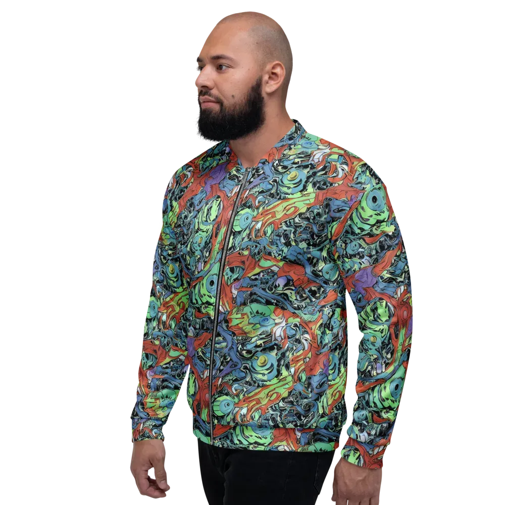 Surreal Shoal on Bomber Jacket — Left