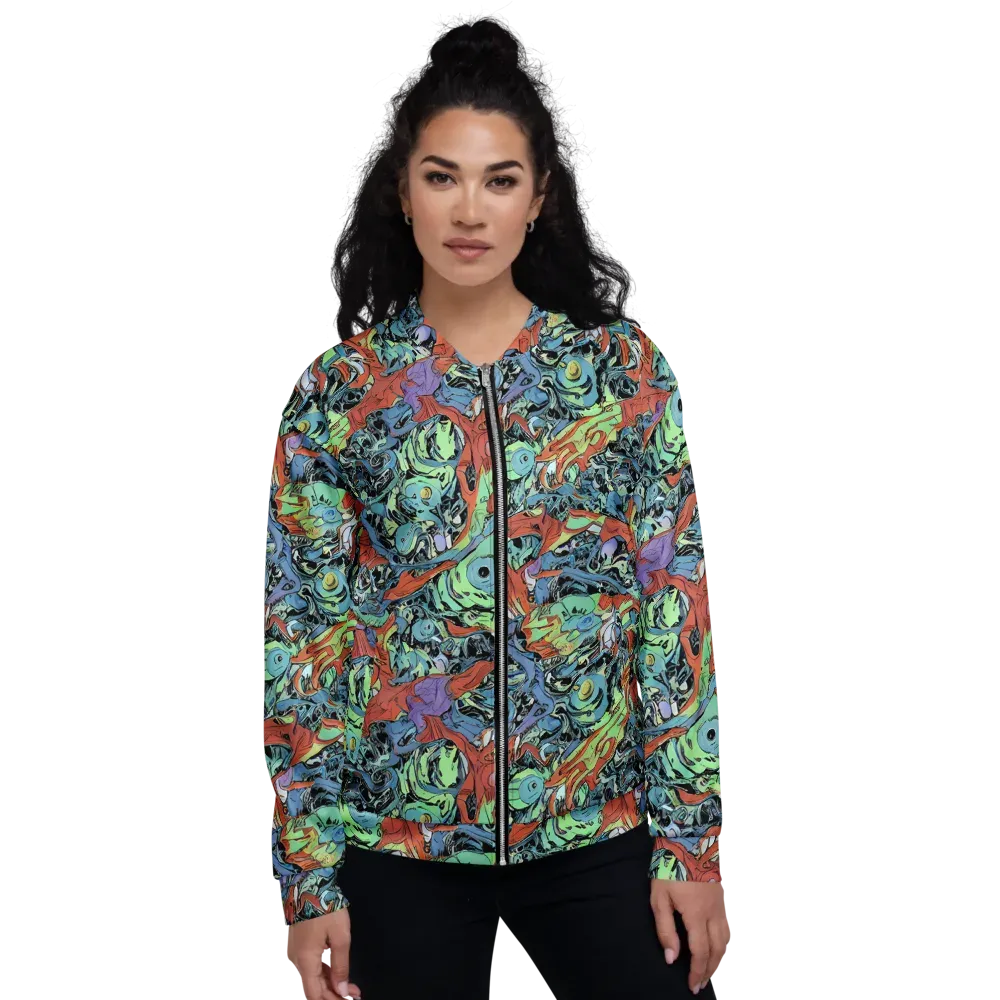 Surreal Shoal on Bomber Jacket — Front