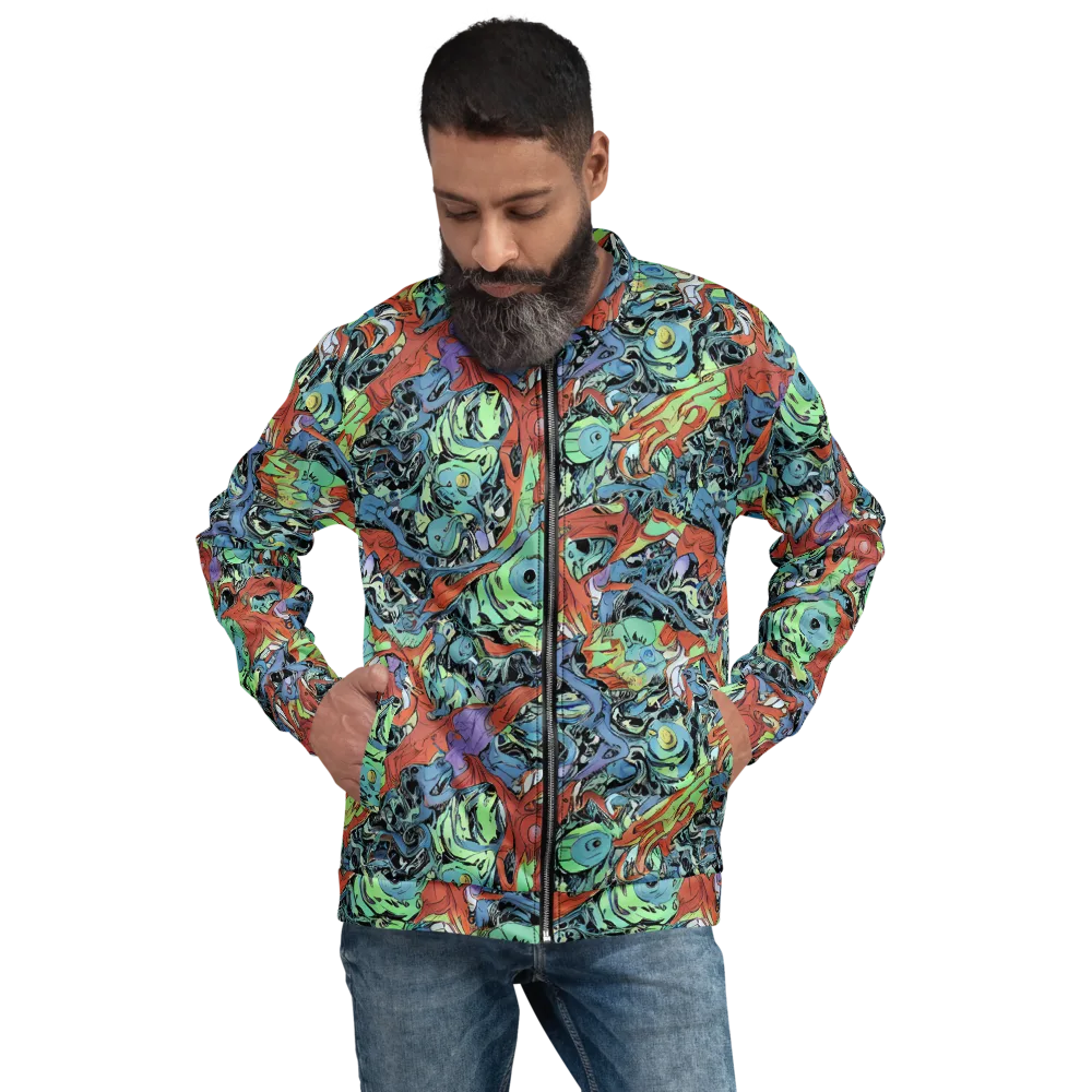 Surreal Shoal on Bomber Jacket — Front