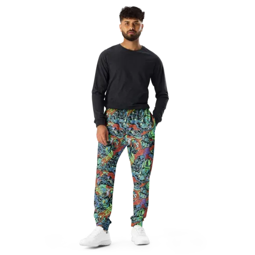 Surreal Shoal on a Men's Joggers