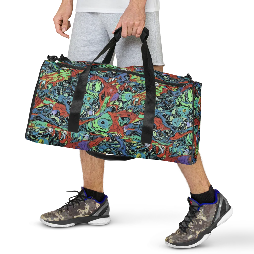 Surreal Shoal on Duffle Bag — Front