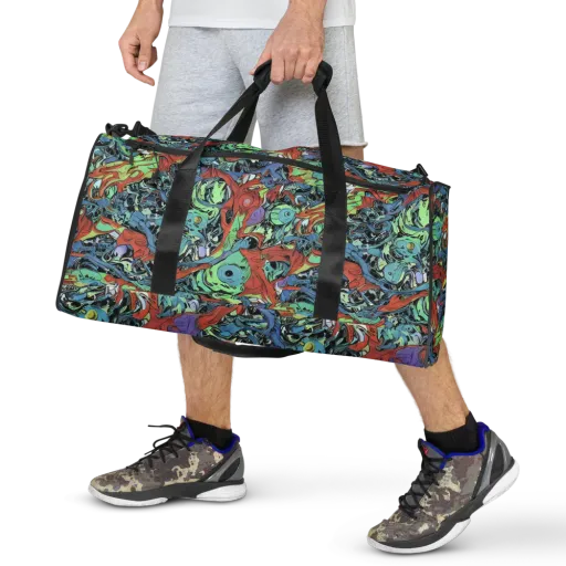 Surreal Shoal on a Duffle Bag