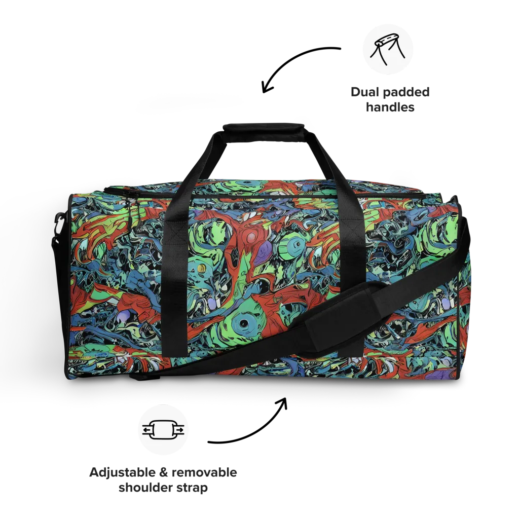 Surreal Shoal on Duffle Bag — Front