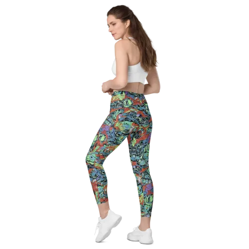 Surreal Shoal on a Leggings with Pockets