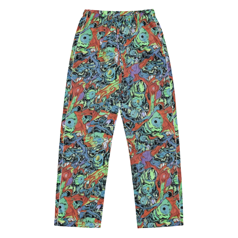 Surreal Shoal on Women's Pajama Pants — Front
