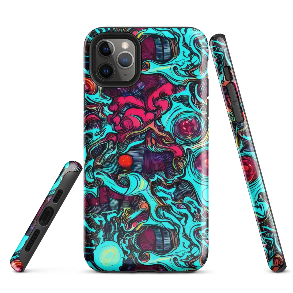 Warped Radiance on Tough Case for iPhone® — Front