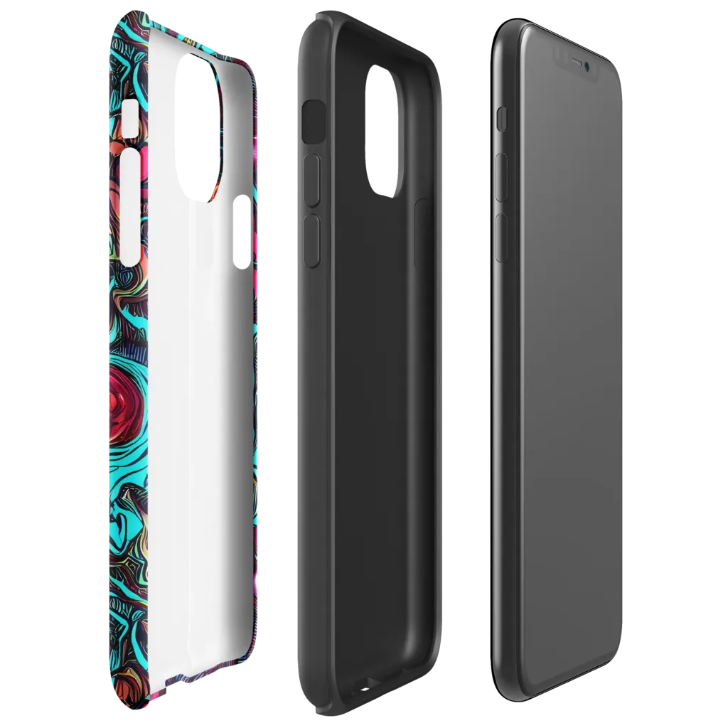 Warped Radiance on Tough Case for iPhone® — Right