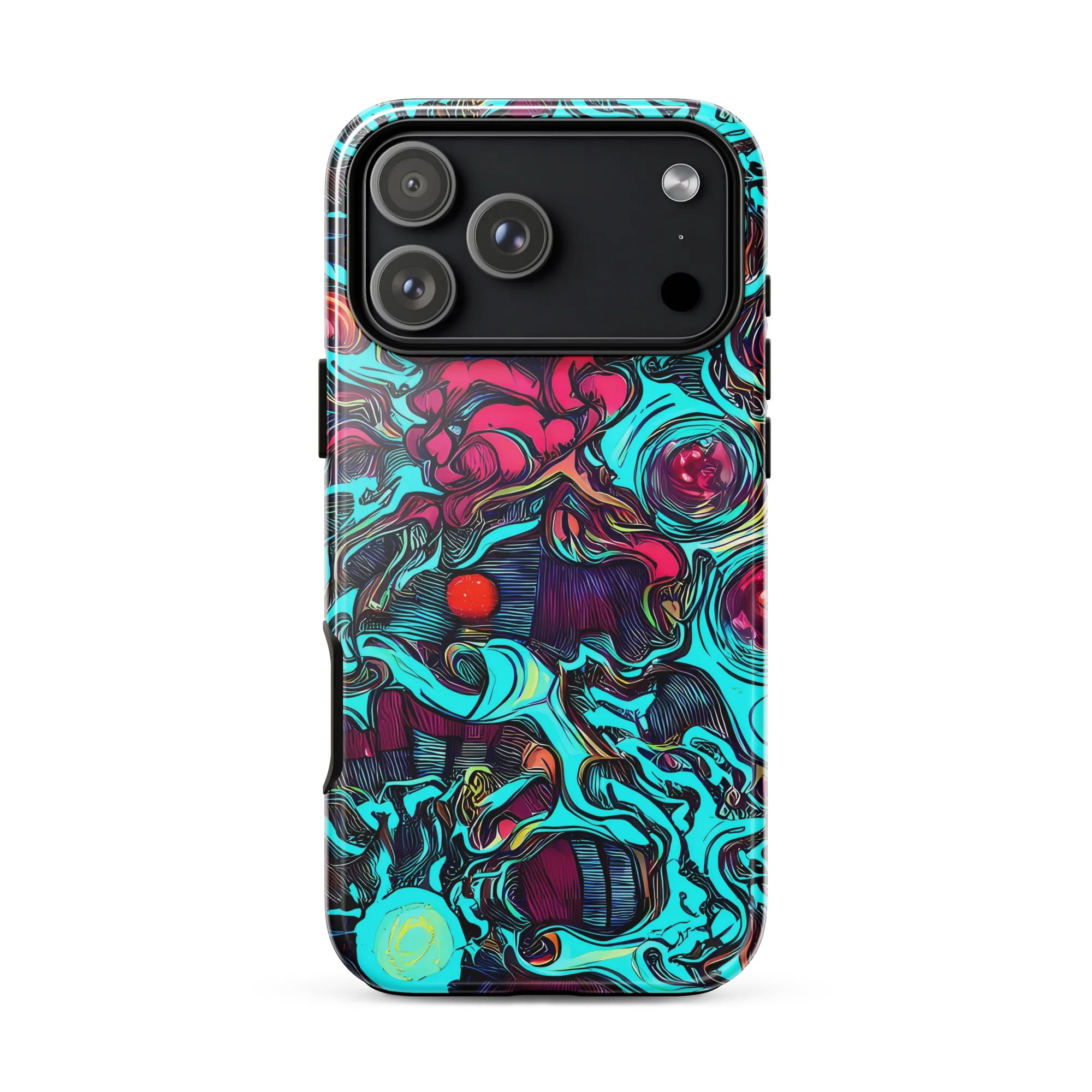 Warped Radiance on Tough Case for iPhone® — Front