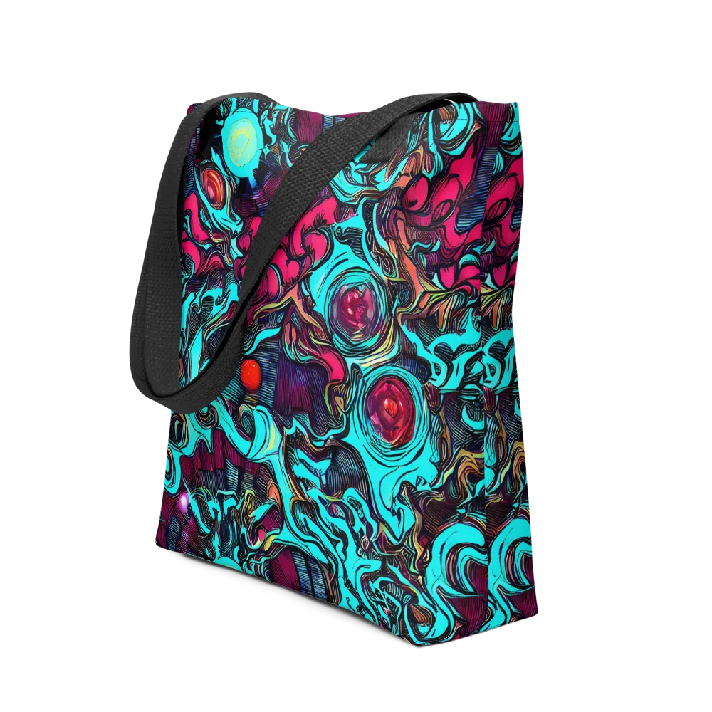 Warped Radiance on Tote Bag — Front