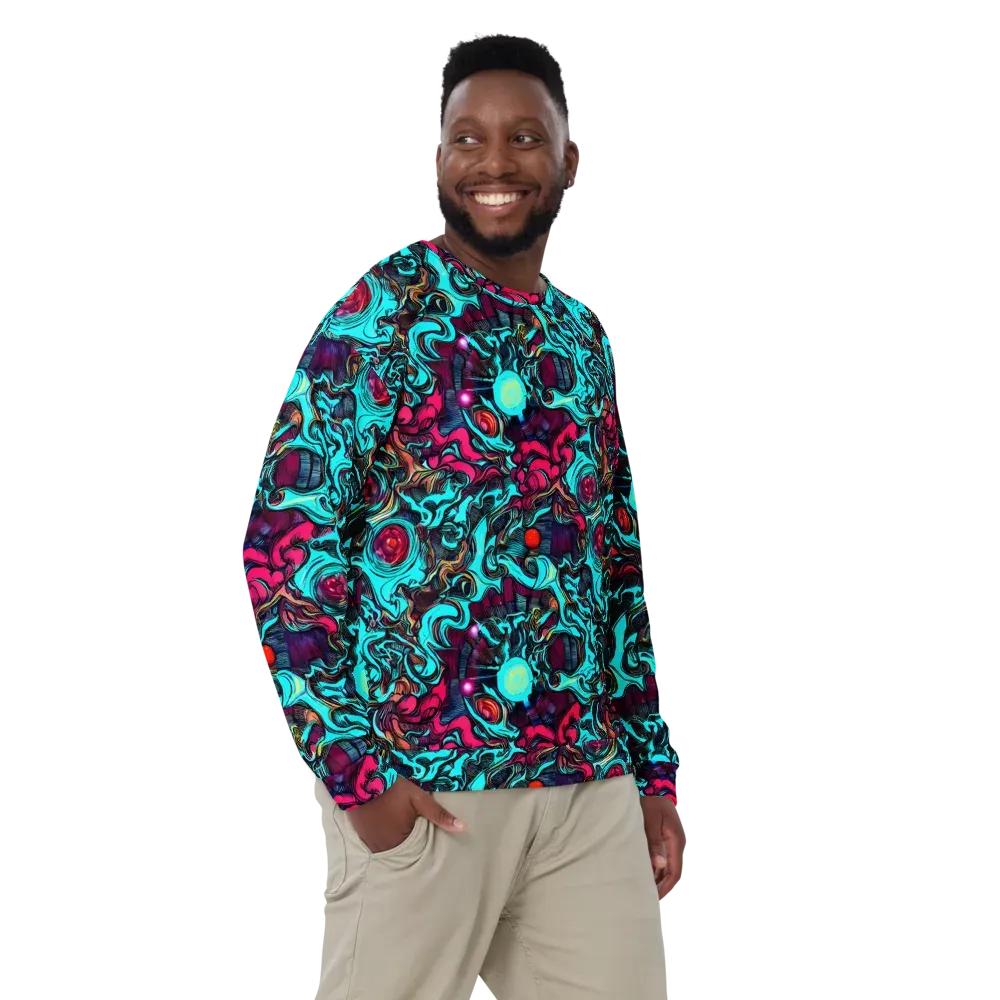 Warped Radiance on Sweatshirt — Front