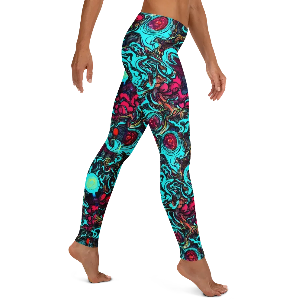 Warped Radiance on Leggings — Right