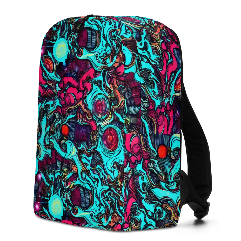 Warped Radiance on Minimalist Backpack — Left
