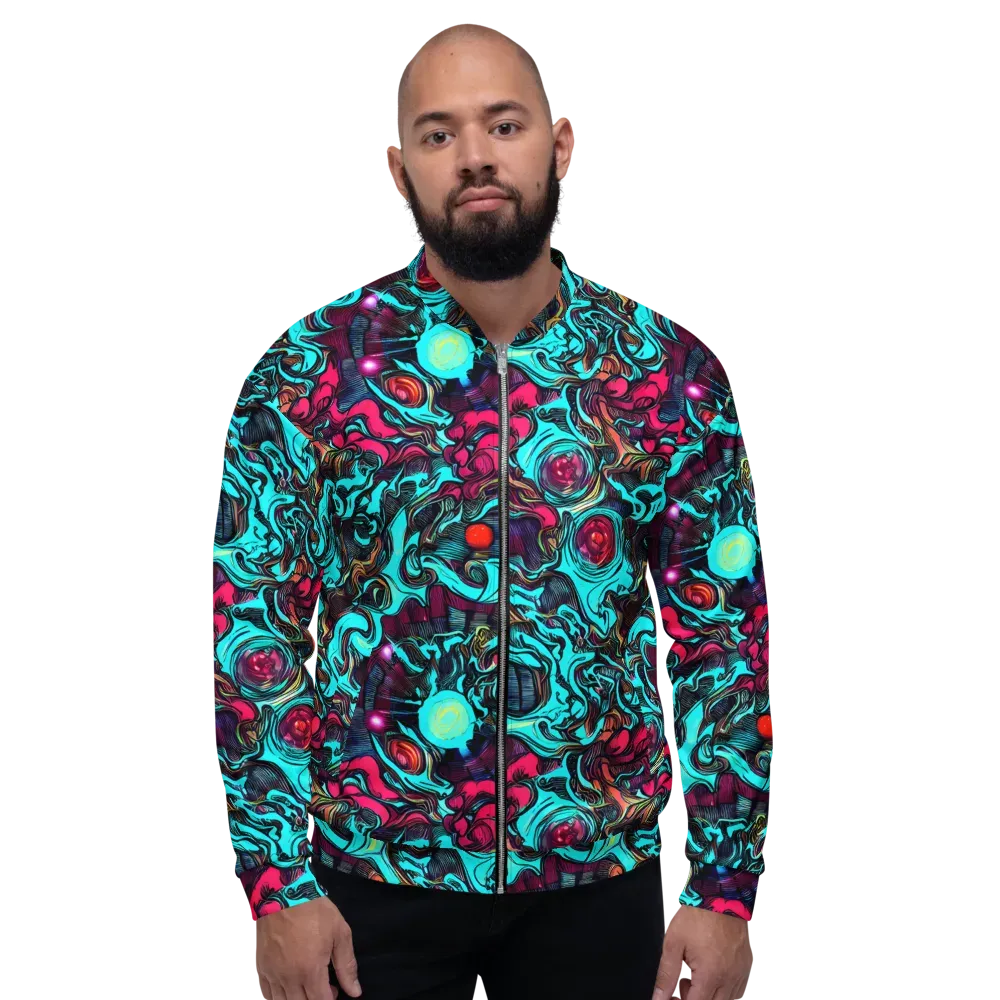 Warped Radiance on Bomber Jacket — Front