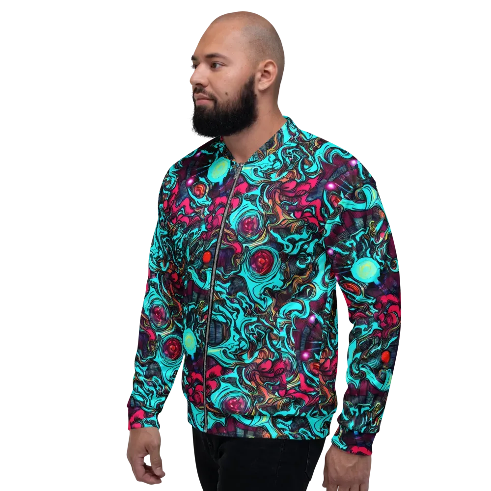 Warped Radiance on Bomber Jacket — Left