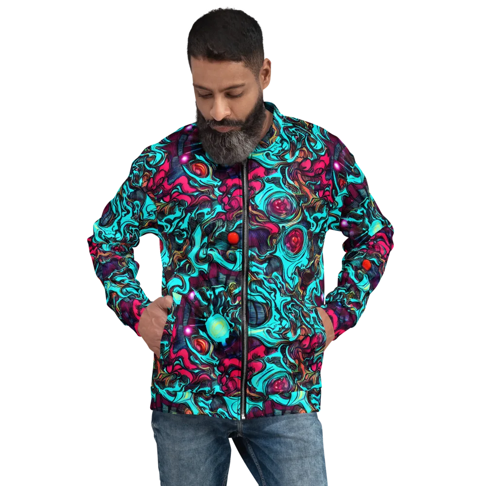 Warped Radiance on Bomber Jacket — Front