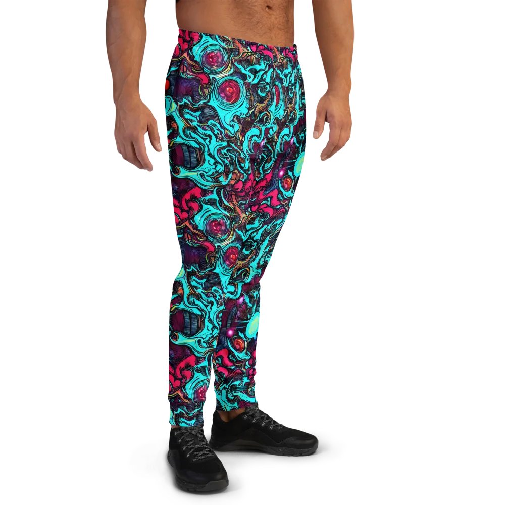 Warped Radiance on Men's Joggers — Right