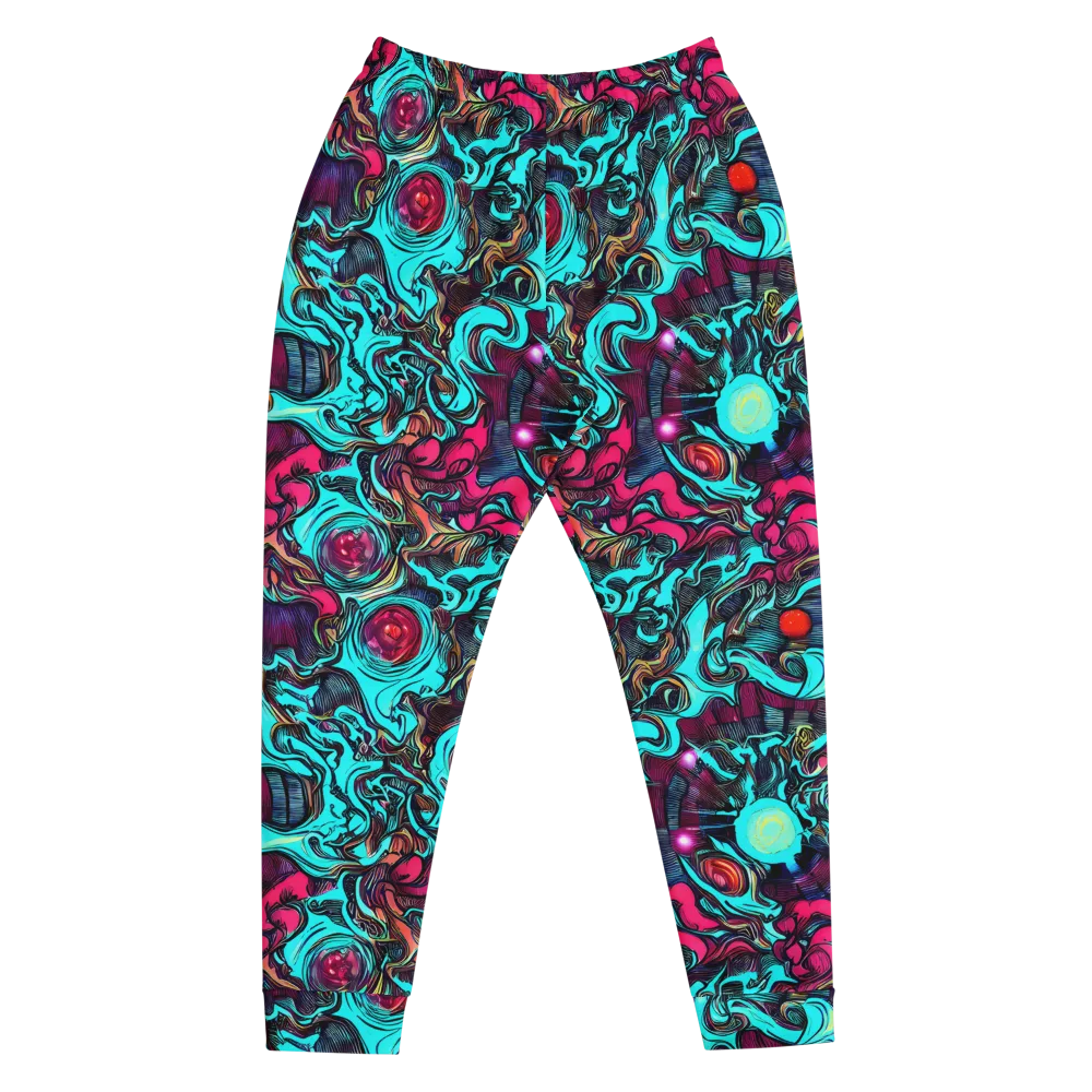 Warped Radiance on Men's Joggers — Front