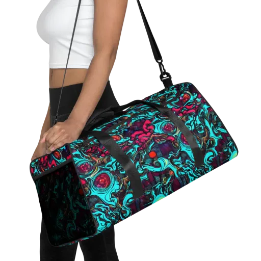 Warped Radiance on a Duffle Bag