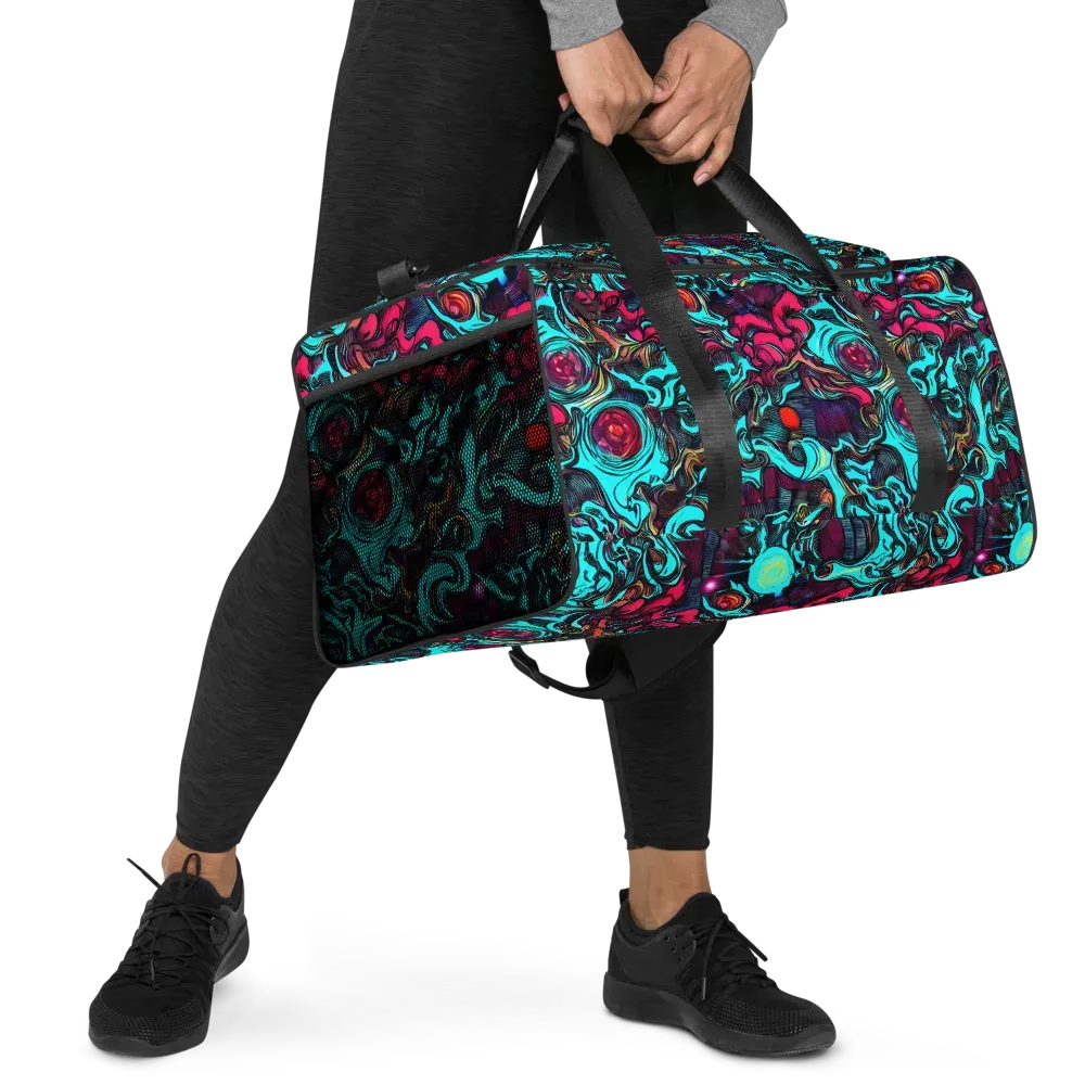 Warped Radiance on Duffle Bag — Right Front