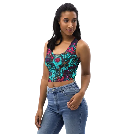 Warped Radiance on a Crop Top