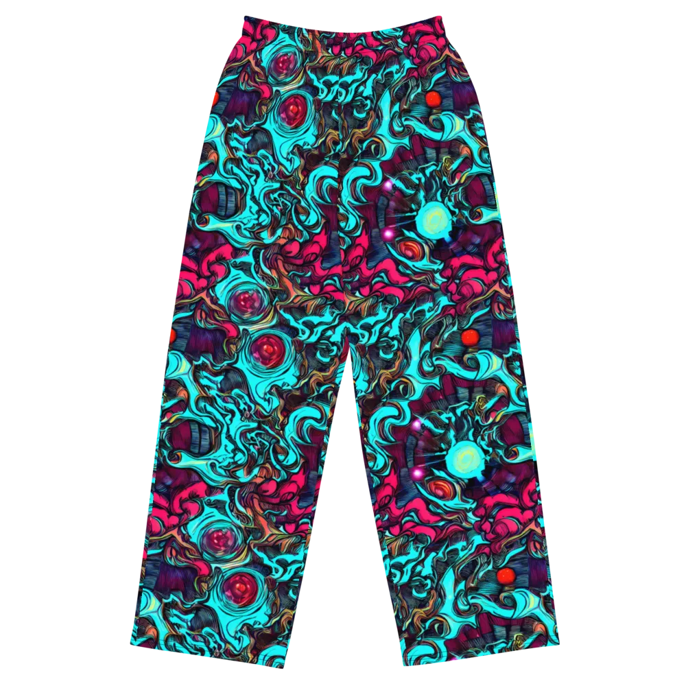 Warped Radiance on Wide-Leg Pants — Front
