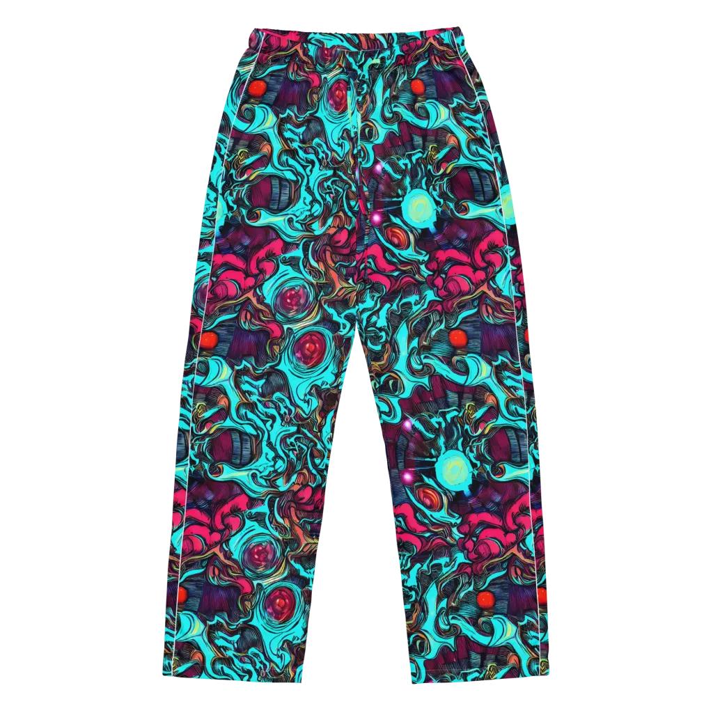 Warped Radiance on Women's Pajama Pants — Front