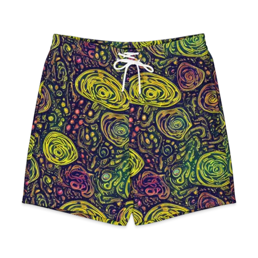 Afterdark Whorl on a Men's Board Shorts
