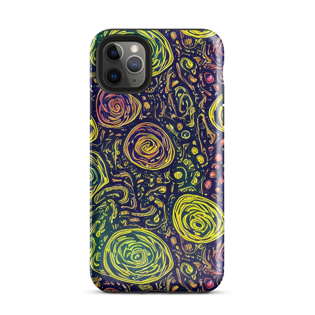 Afterdark Whorl on Tough Case for iPhone® — Front