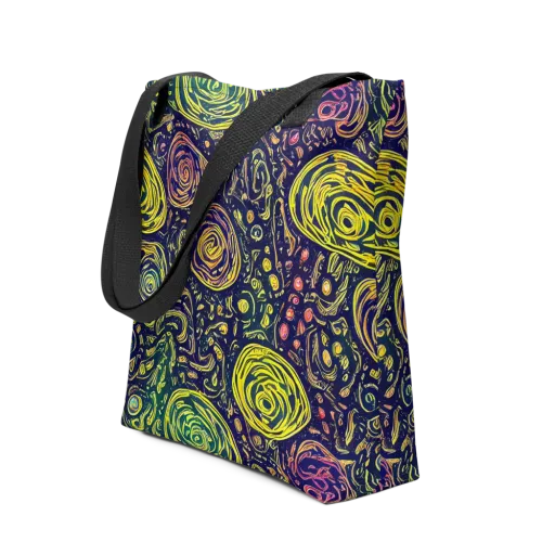 Afterdark Whorl on a Tote Bag