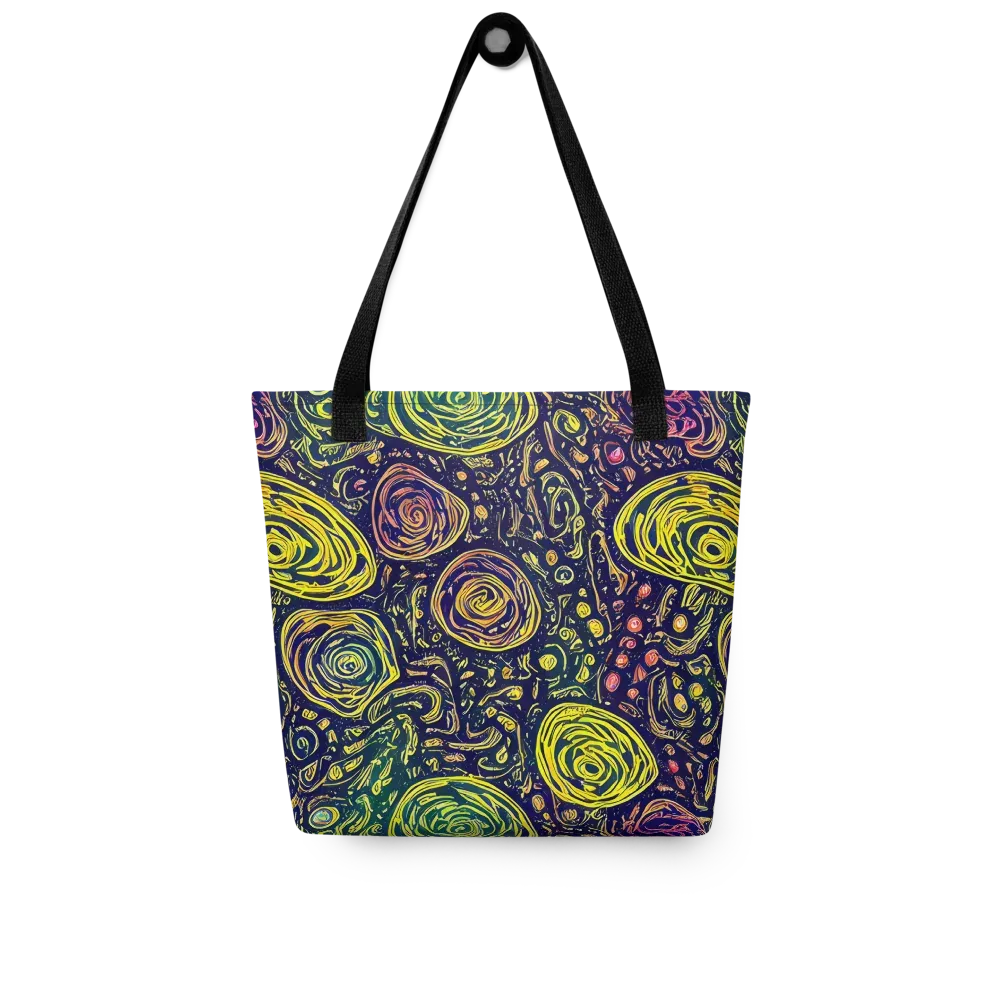 Afterdark Whorl on Tote Bag — Front