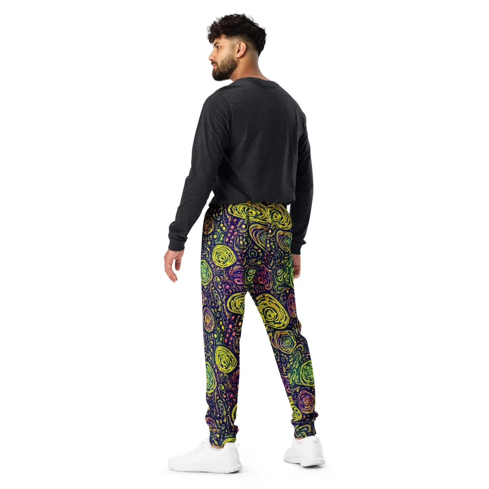 Afterdark Whorl on Men's Joggers — Back