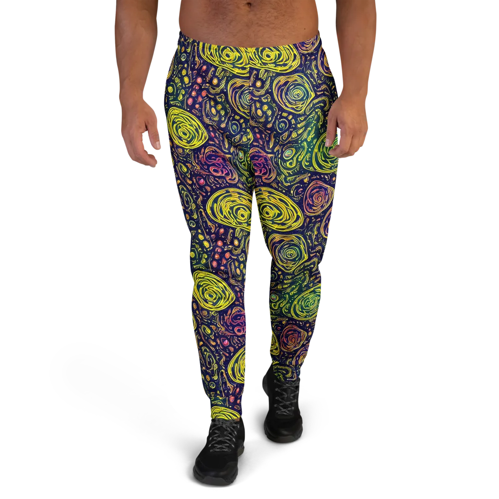 Afterdark Whorl on Men's Joggers — Front