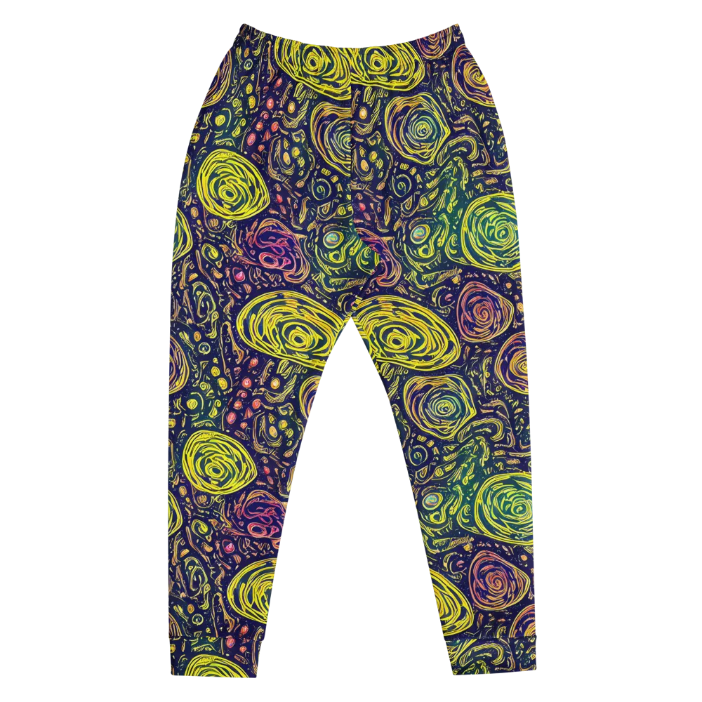 Afterdark Whorl on Men's Joggers — Front