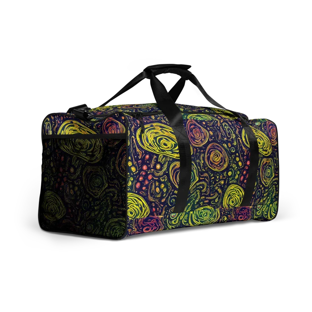 Afterdark Whorl on Duffle Bag — Right Front