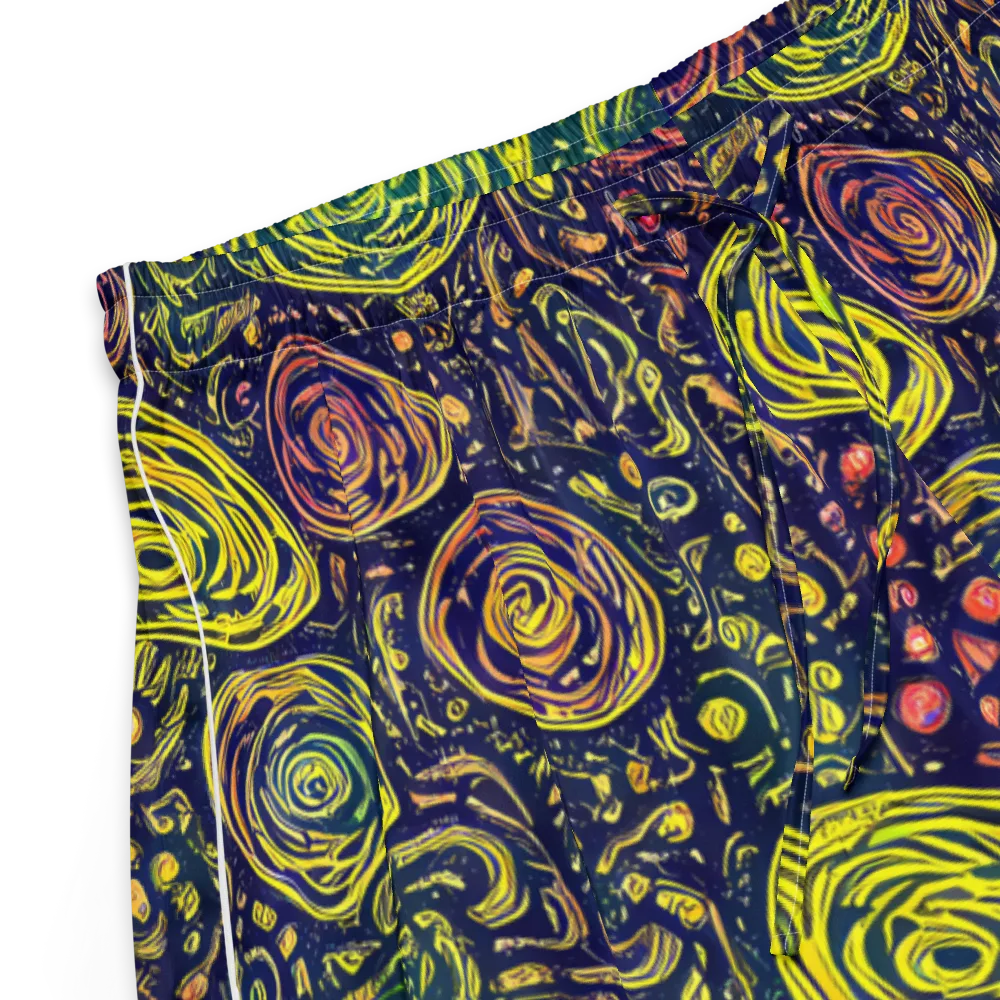 Afterdark Whorl on Women's Pajama Shorts — Product details