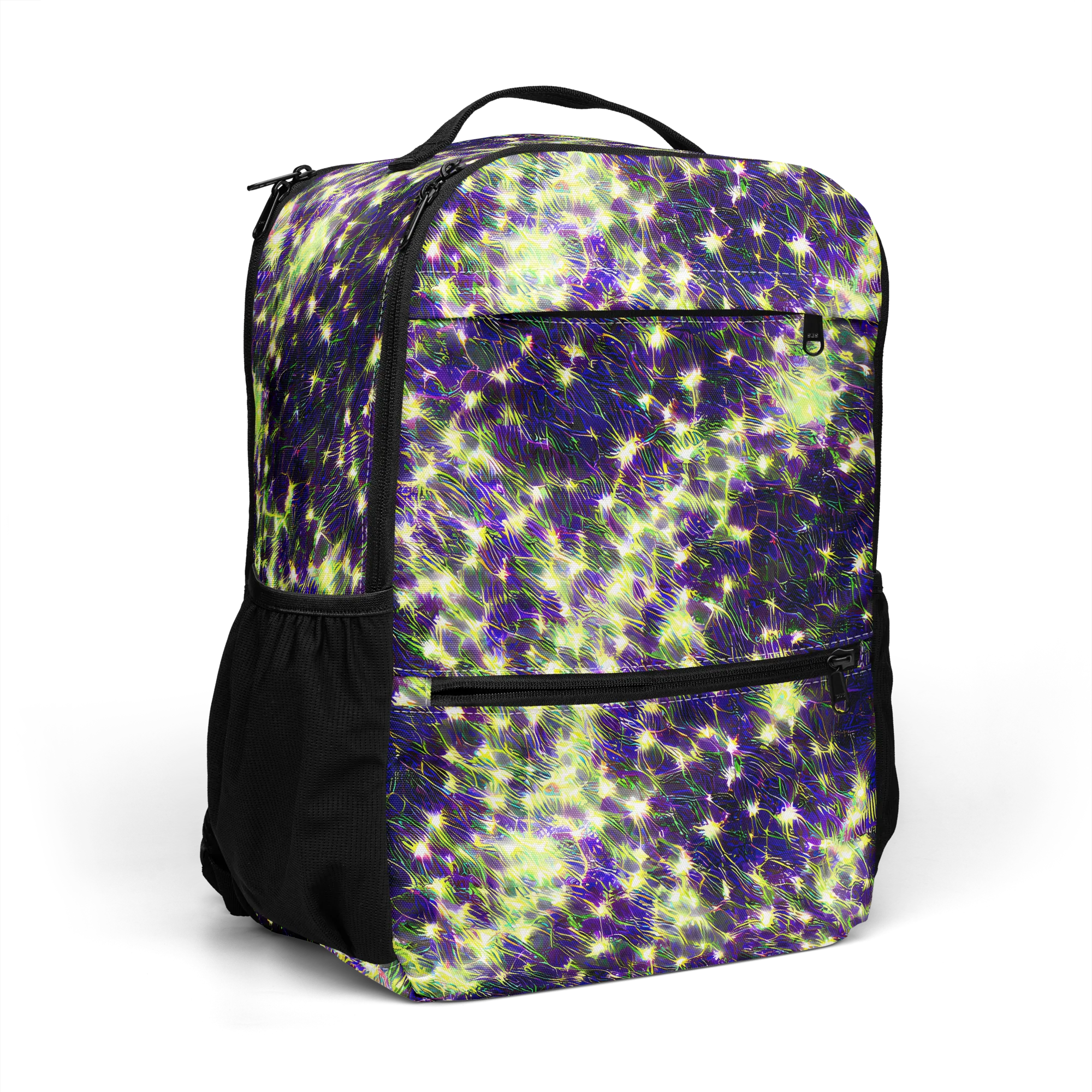 Cosmic Dandelion on Utility Backpack — Right Front