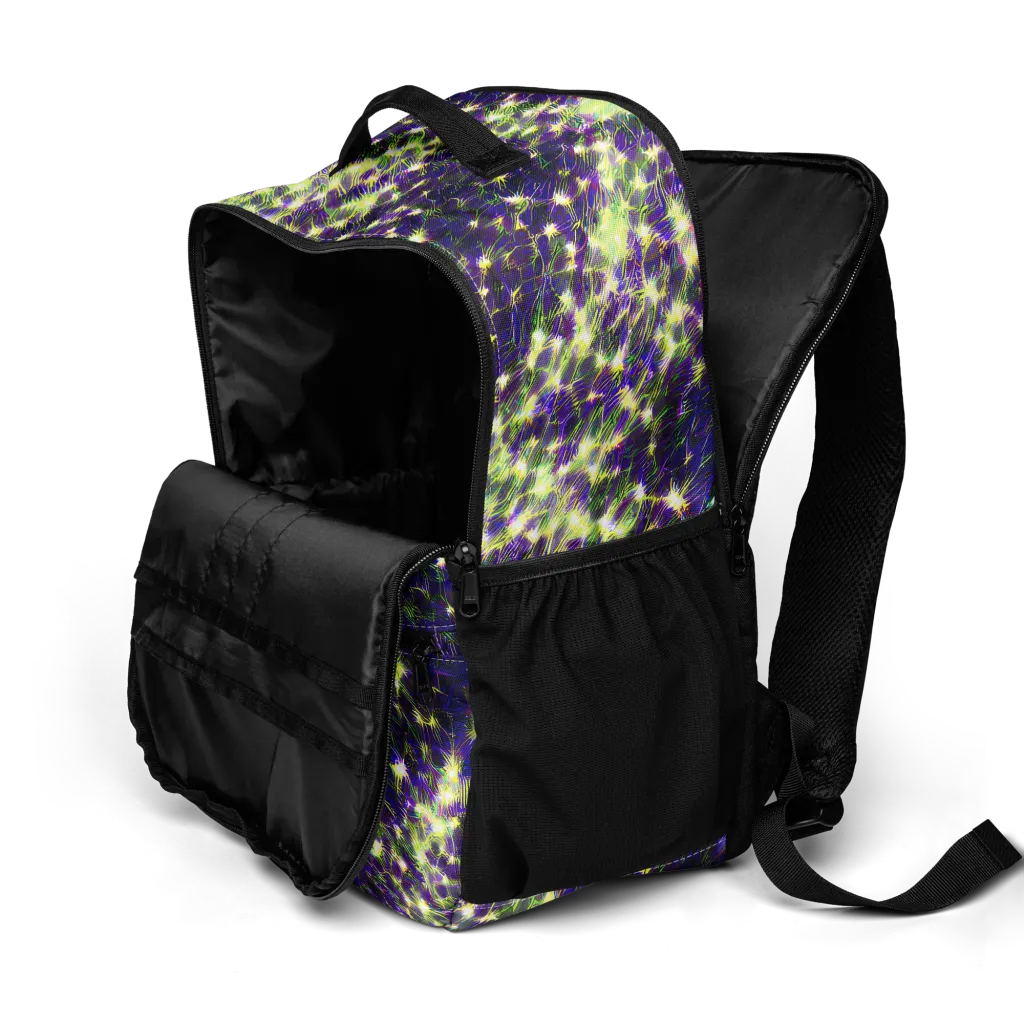 Cosmic Dandelion on Utility Backpack — Product details 2