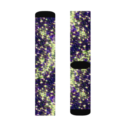 Cosmic Dandelion on a Socks