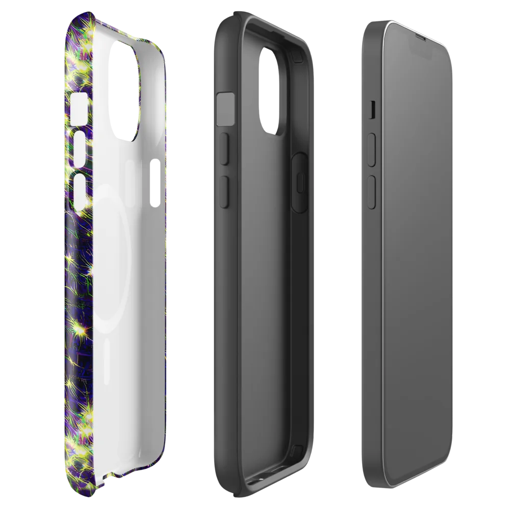 Cosmic Dandelion on MagSafe Tough Case for iPhone® — Front