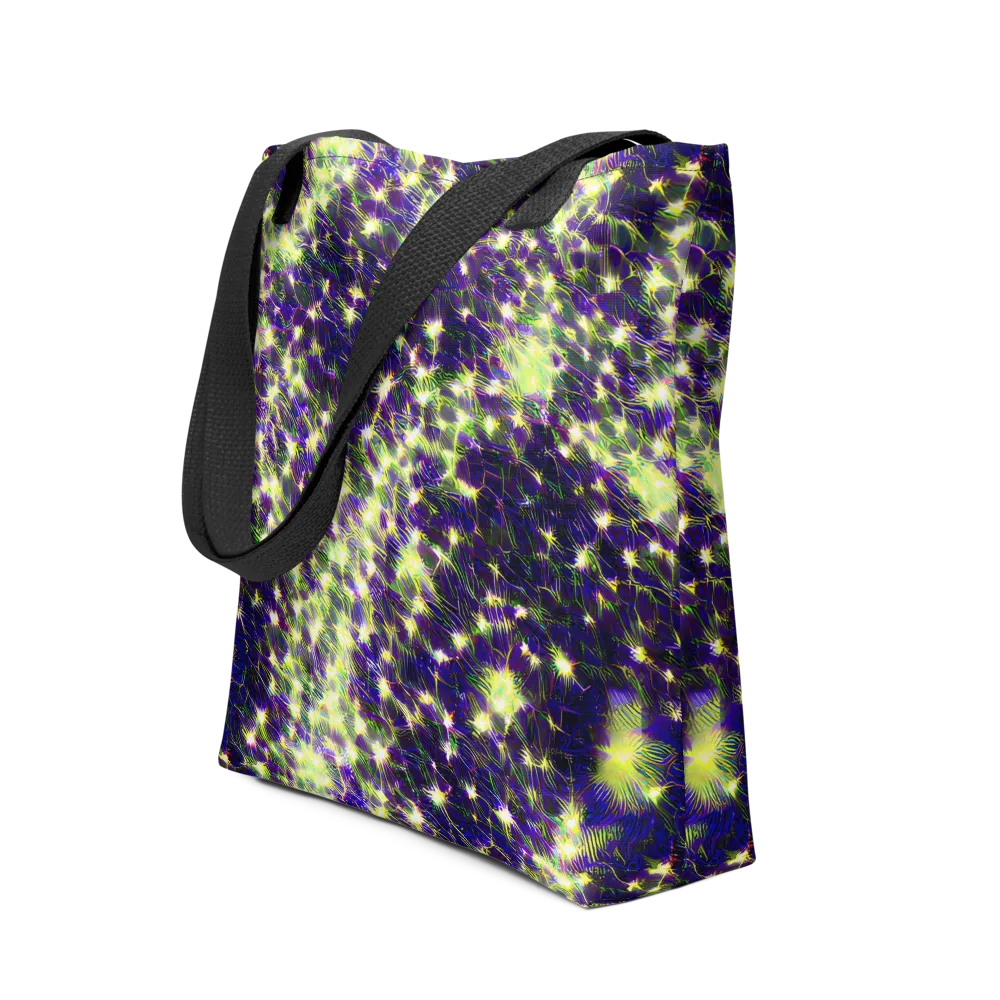Cosmic Dandelion on Tote Bag — Front