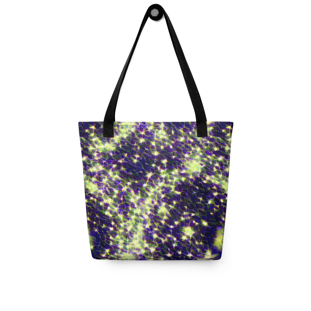 Cosmic Dandelion on Tote Bag — Front