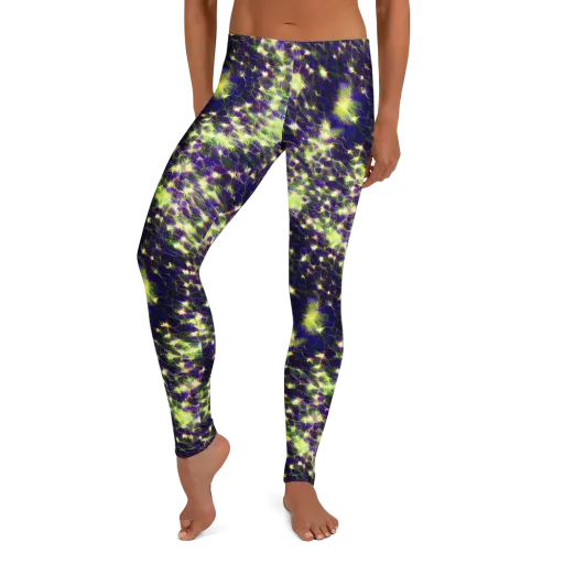 Cosmic Dandelion on a Leggings